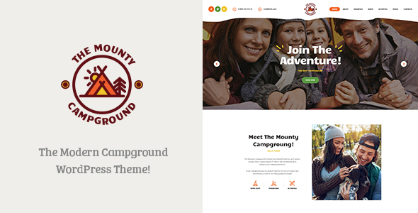 The Mounty v1.2.3 - Campground & Camping WordPress Theme