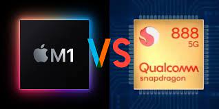 Qualcomm Snapdragon 888 vs Apple M1
